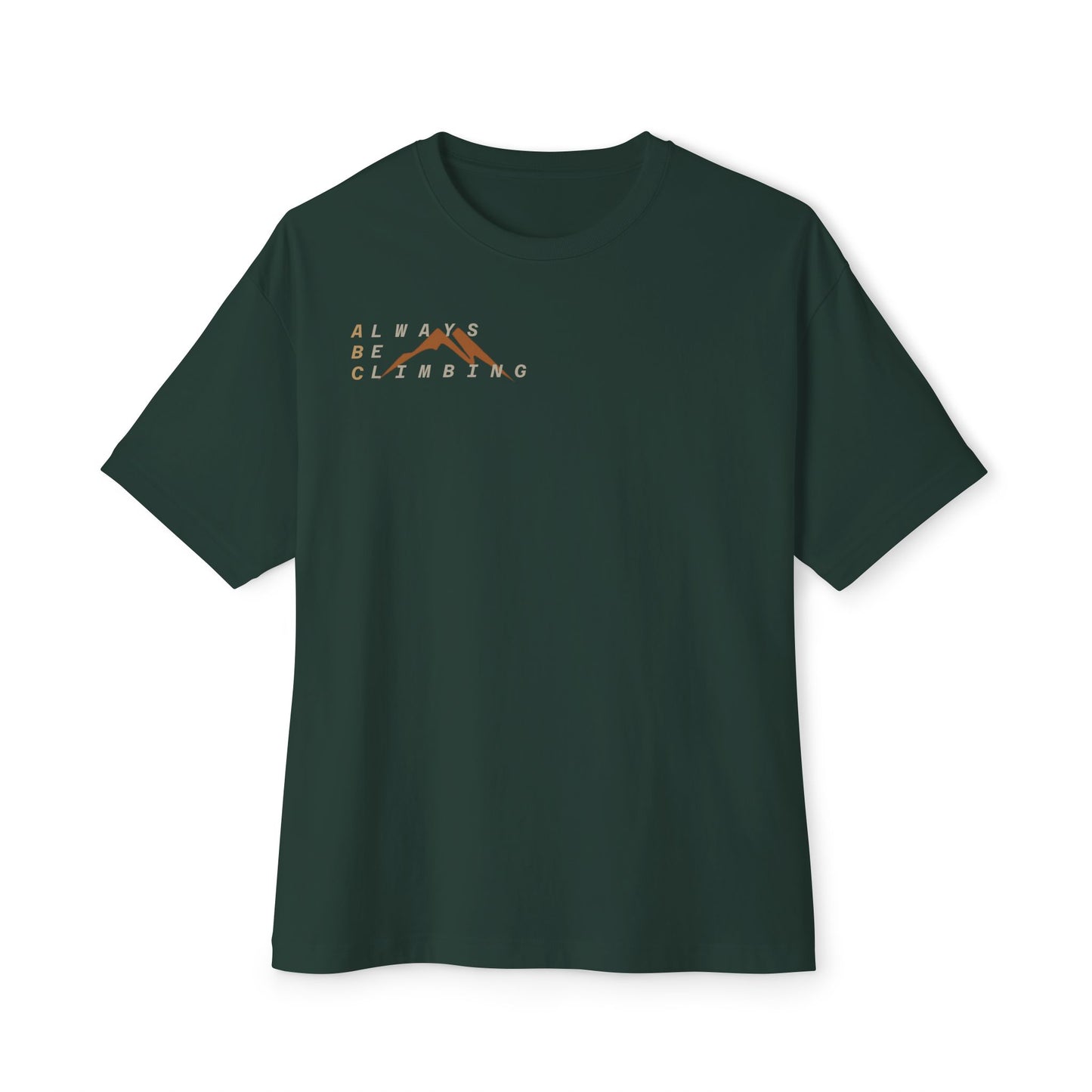 Free Solo Series — "Always Be Climbing" Oversized Boxy Tee