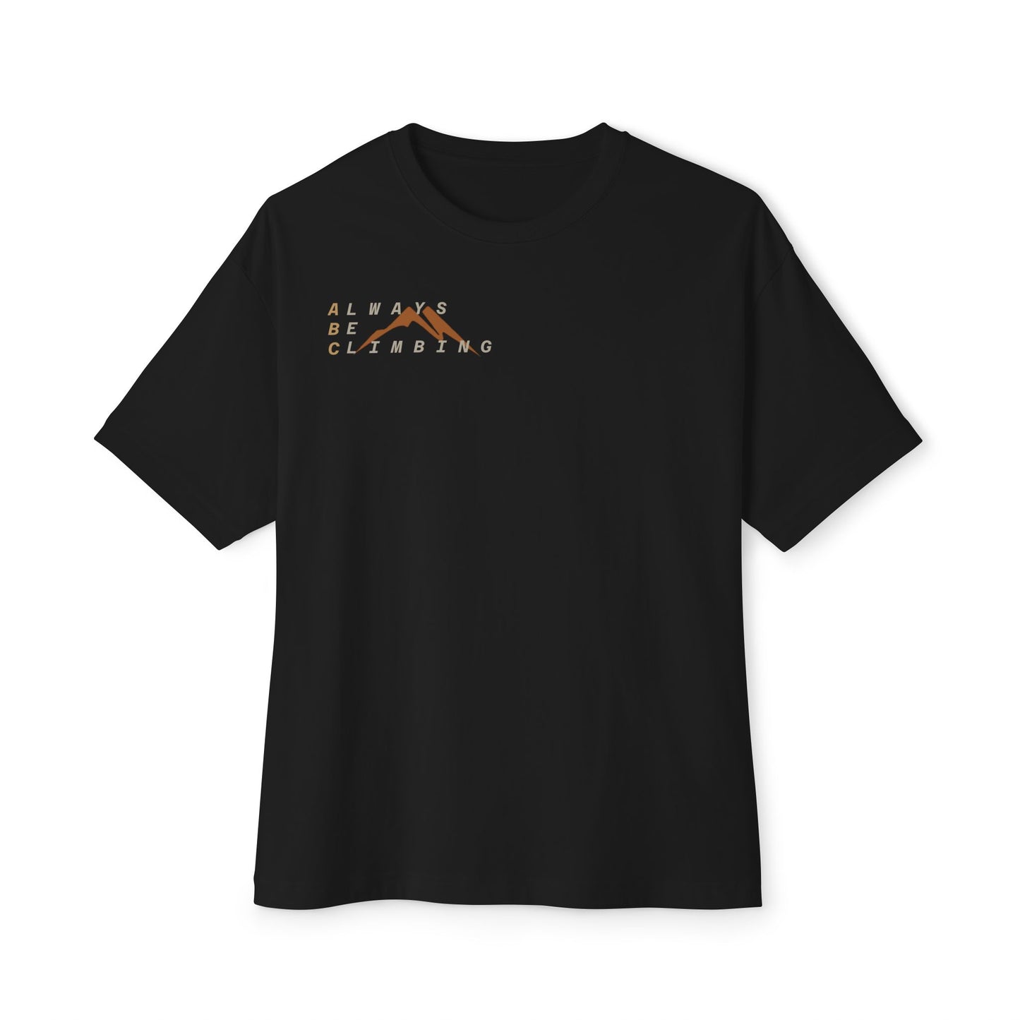 Free Solo Series — "Always Be Climbing" Oversized Boxy Tee