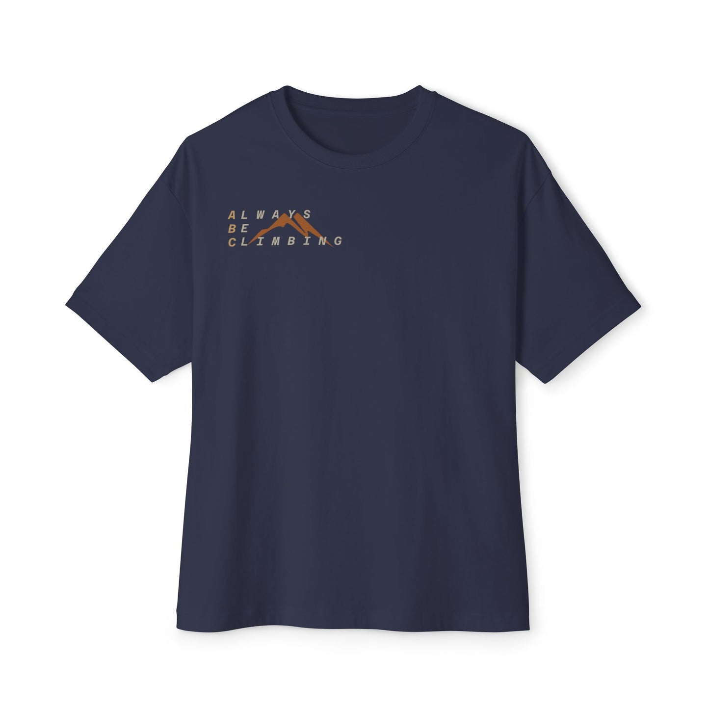 Free Solo Series — "Always Be Climbing" Oversized Boxy Tee