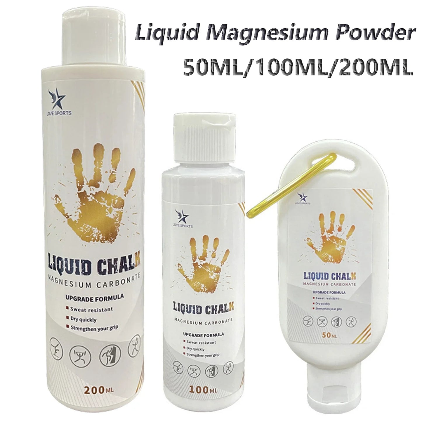 Liquid Chalk for Rock Climbing & Gym